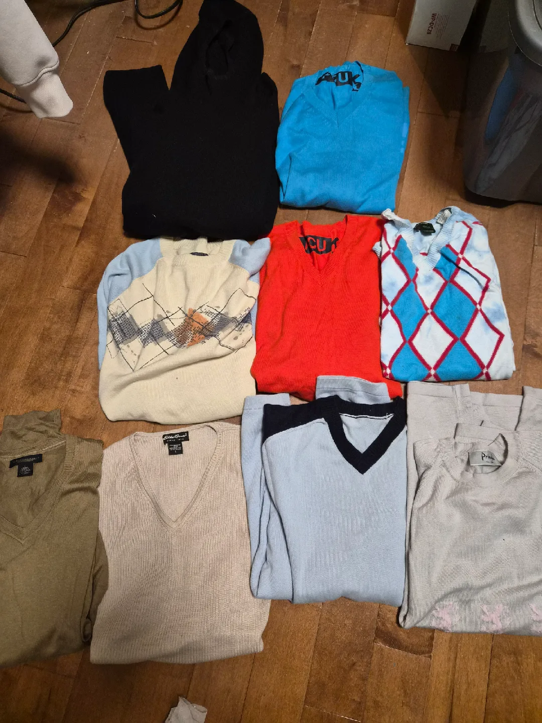 brand names Men Sweaters and vest - size L -XL thumbnail