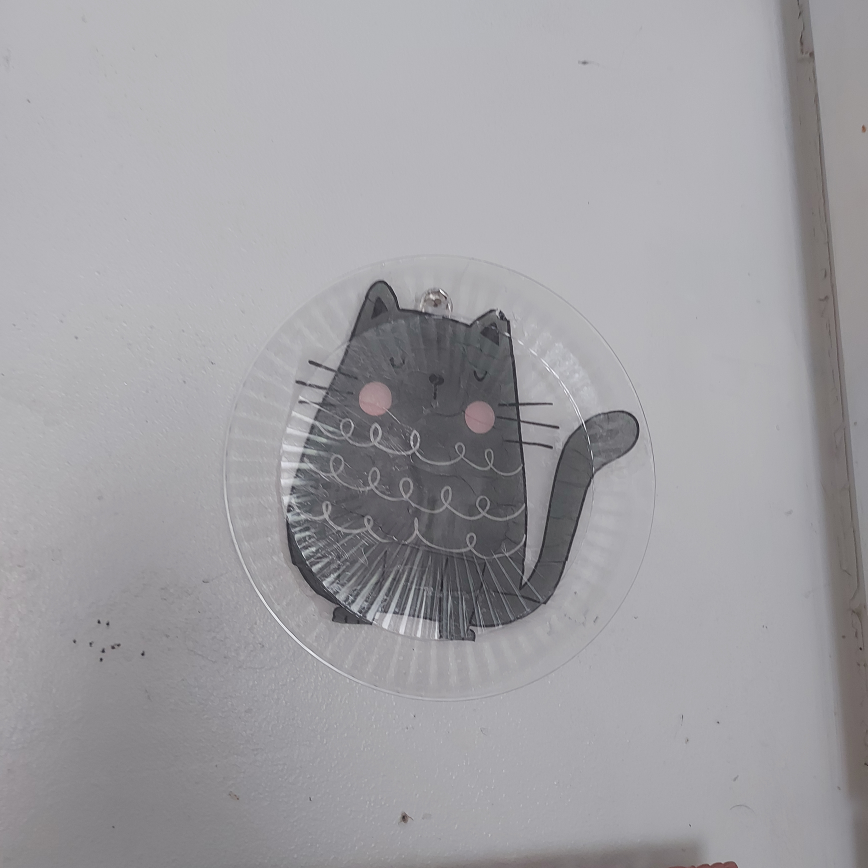 Cute Cat Ornament Plate!