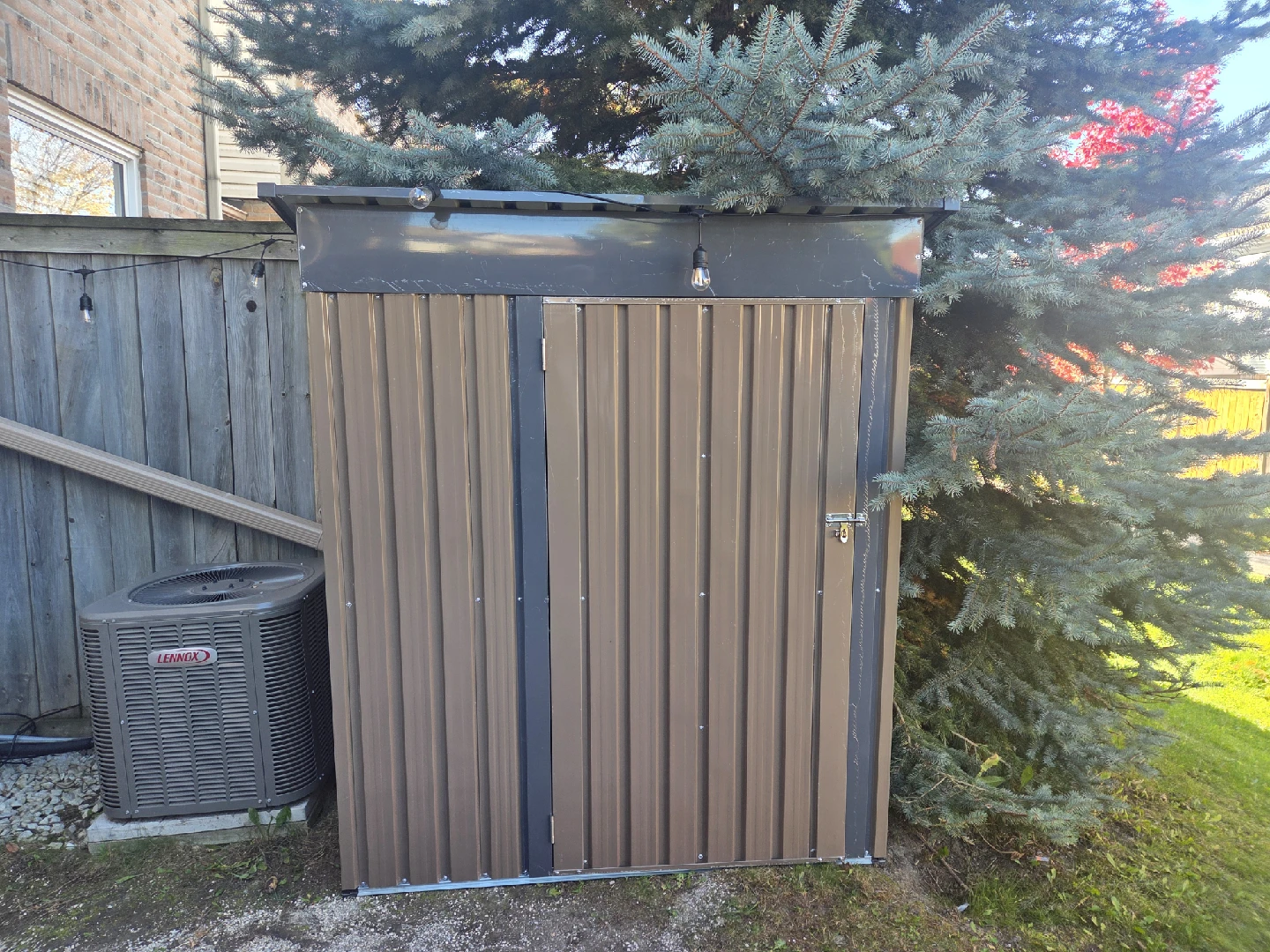 Brand new shed, never assembled metal Garden Shed