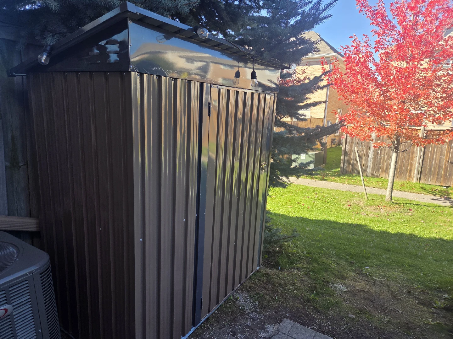Brand new shed, never assembled metal Garden Shed - photo 2