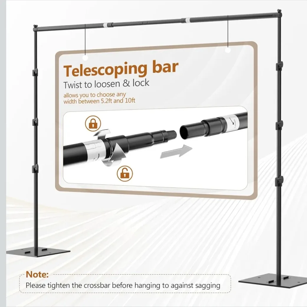 Backdrop Stand Kit(8.5x10ft) image indicator(3)