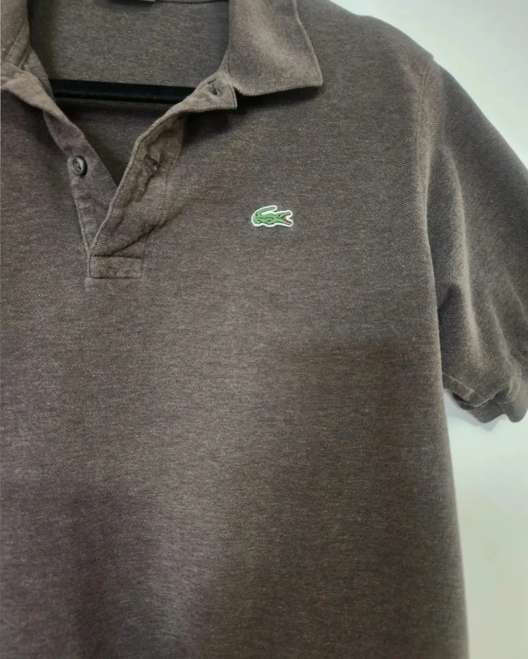 Lacoste Brown Polo Shirt (Pickup in Albany) Price is firm image indicator(3)