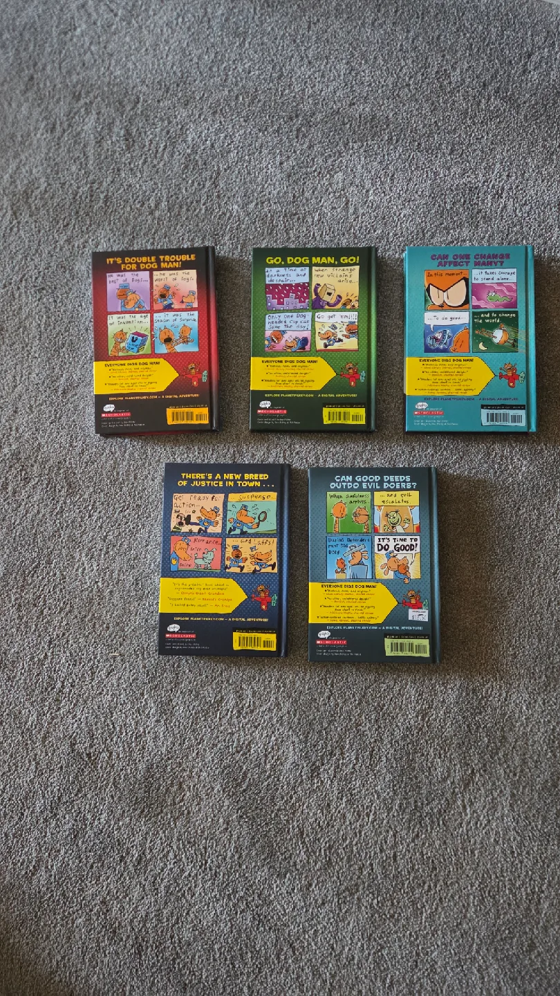 Dog Man Book Set by Dav Pilkey 1 book for $8 or all for $25 image indicator(2)