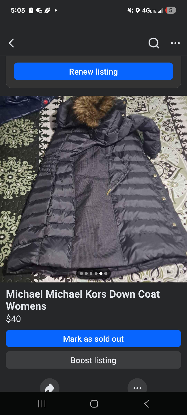 15. Michael Kors Down Coat Womens