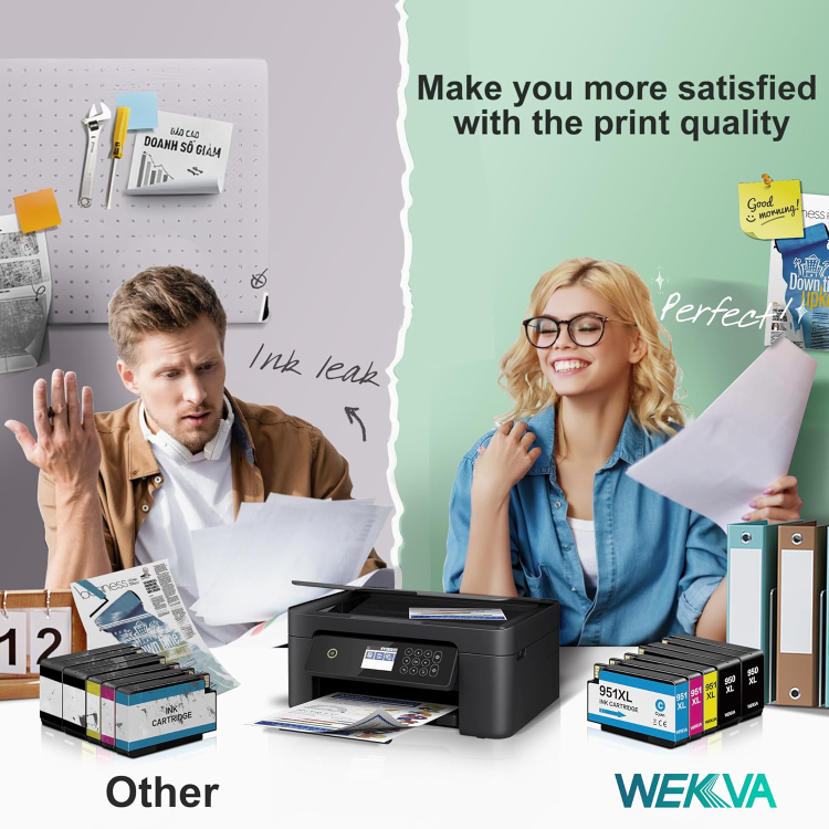 WEKVA 950XL 951XL Combo Pack Compatible Replacment - photo 4