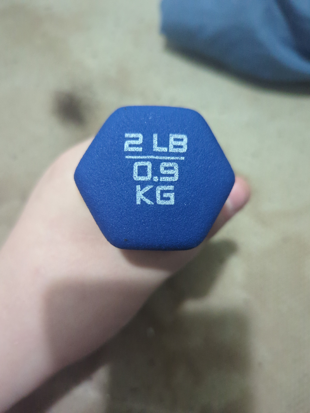 Blue 2 LB Dumbbell - photo 3