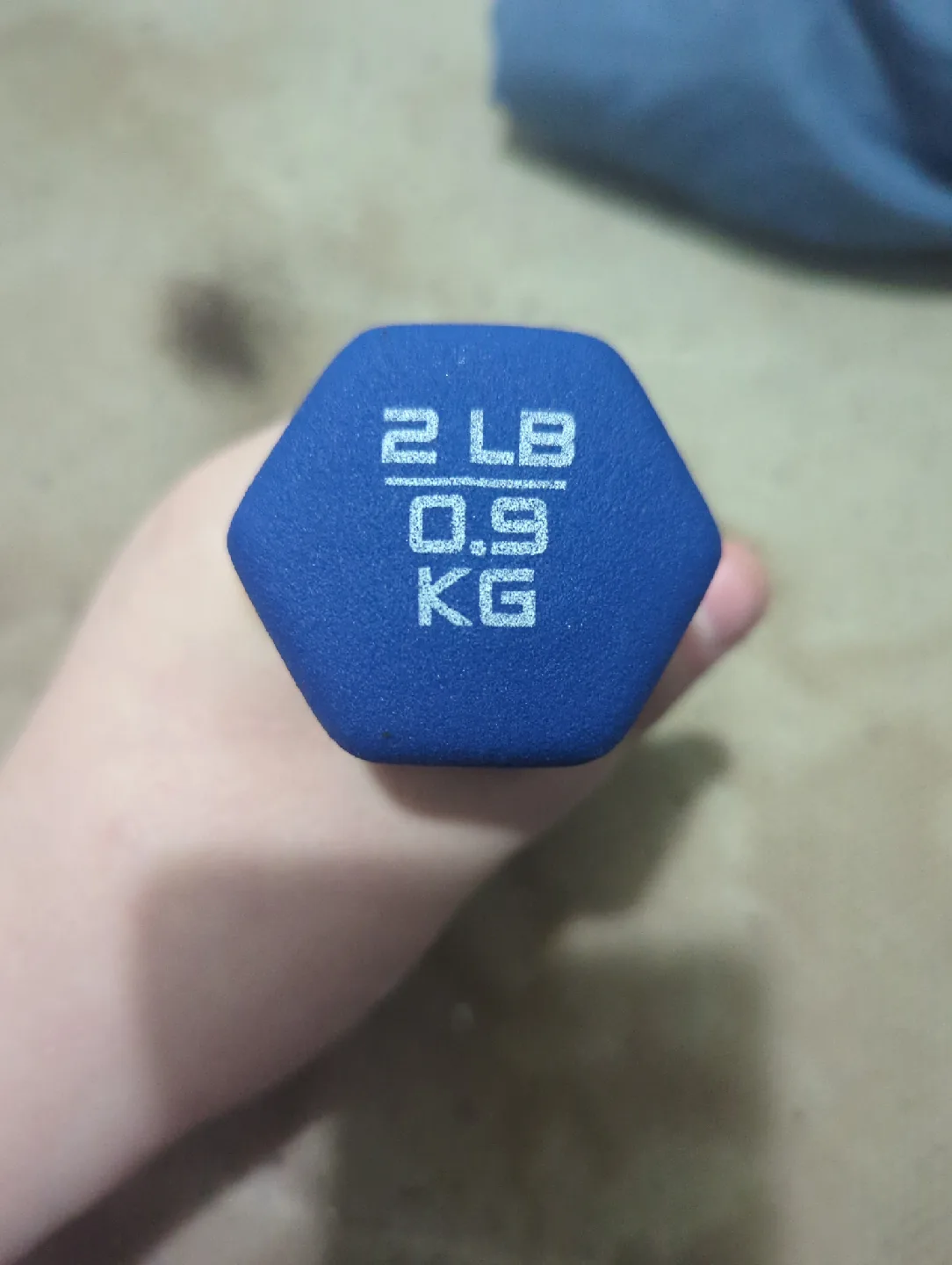 Blue 2 LB Dumbbell image indicator(3)