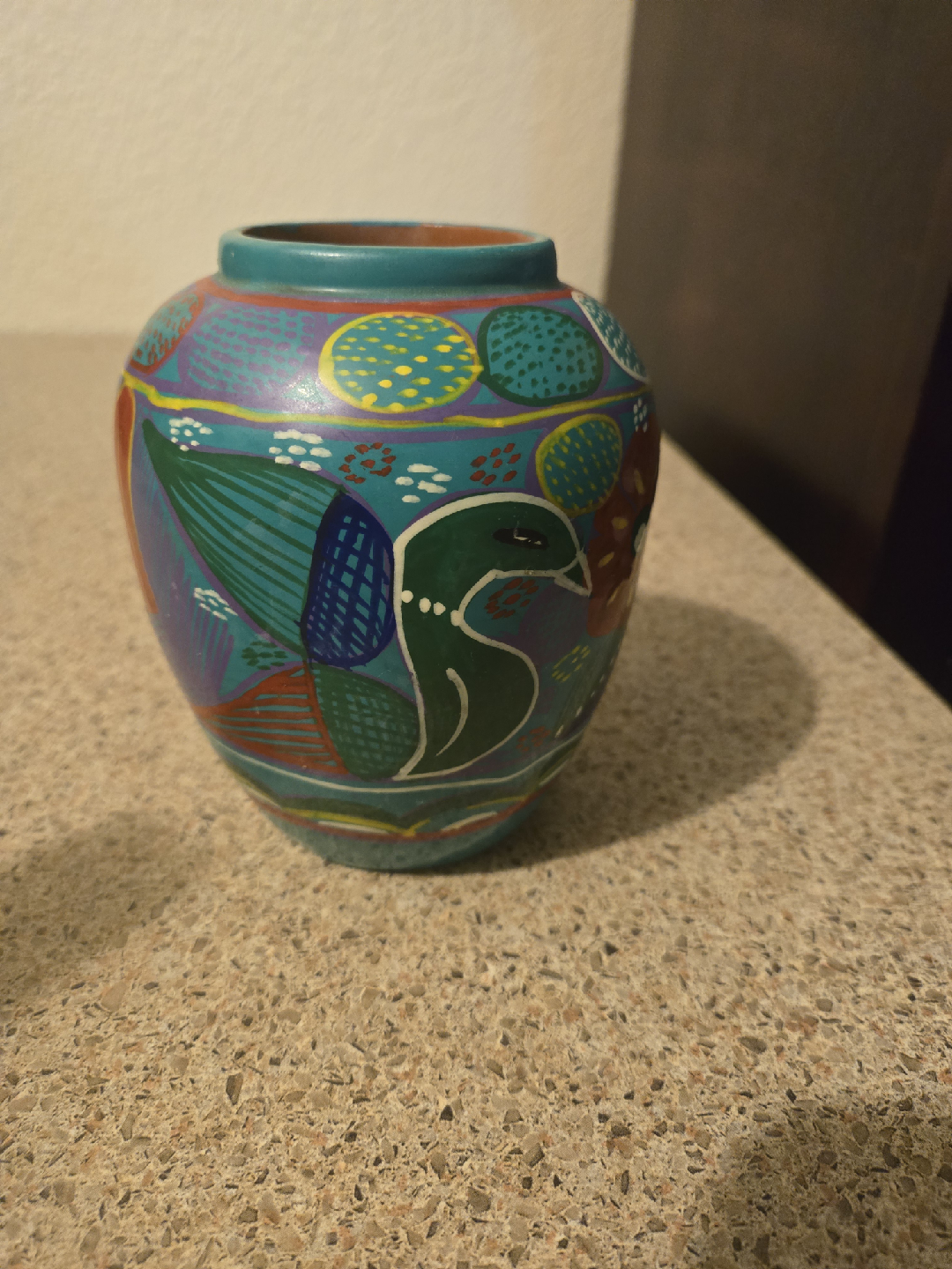 Hand Painted  Vase