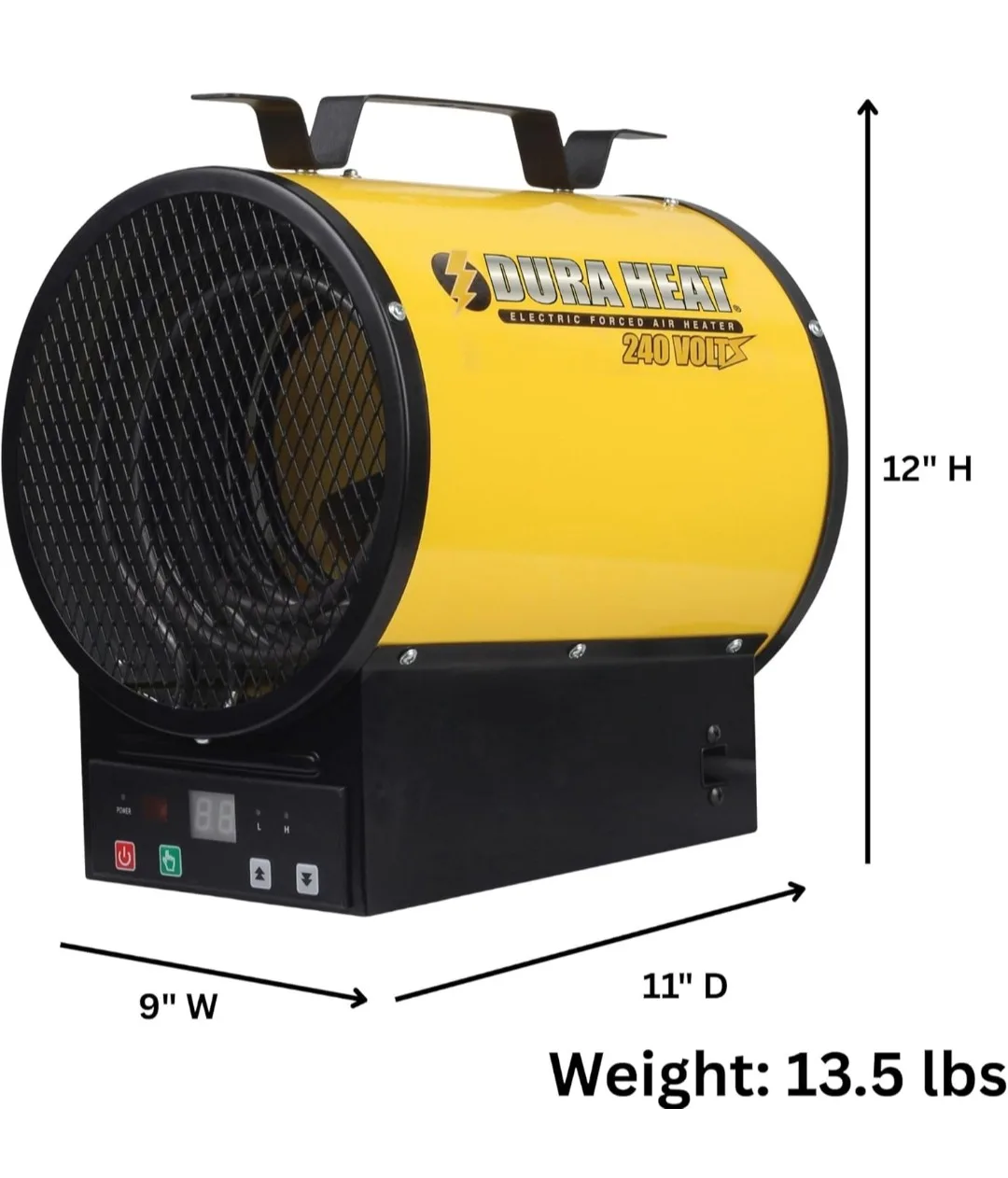 Dura Heat EUH4000R Electric Forced Air Heater image indicator(2)