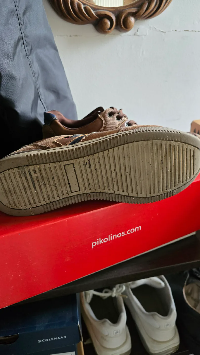 Riverstone Brown Leather Sneakers image indicator(7)