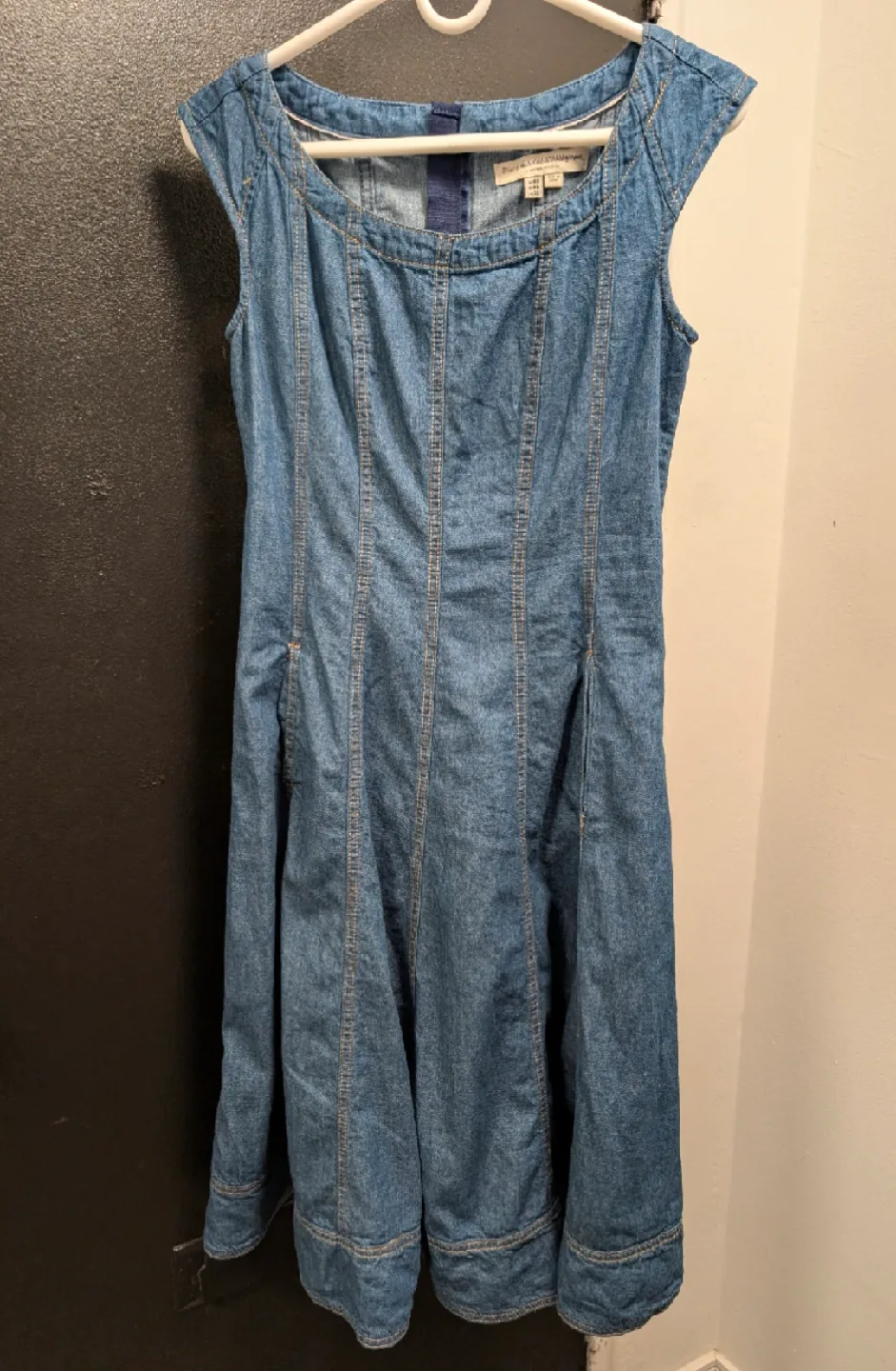 Pilcro by Anthropology Denim Midi Dress - Size 4 image indicator(2)