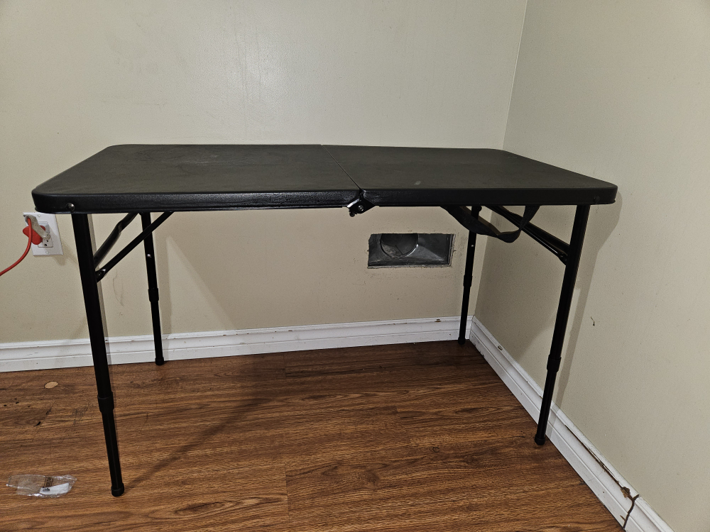 Folding Table - Black