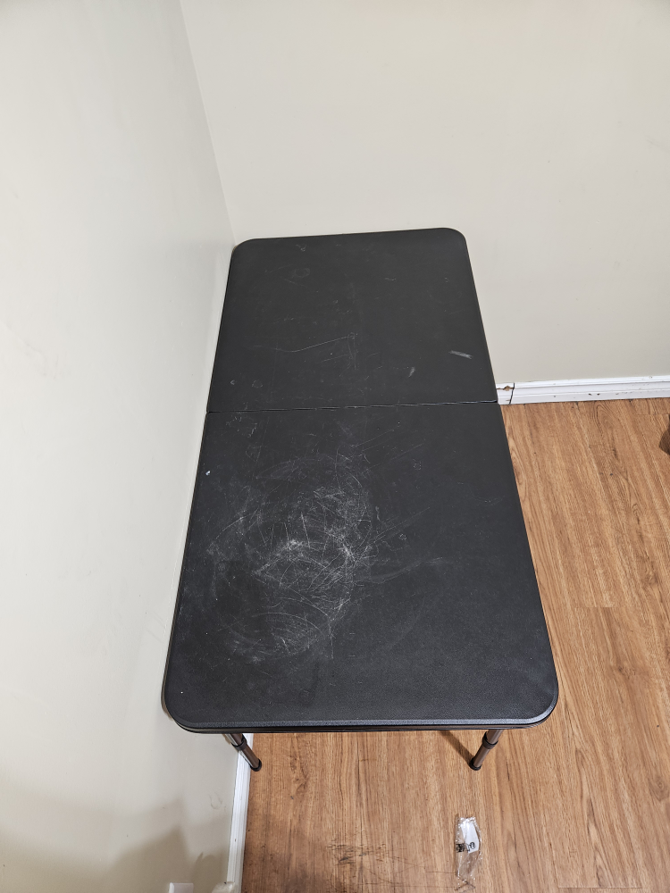Folding Table - Black - photo 3