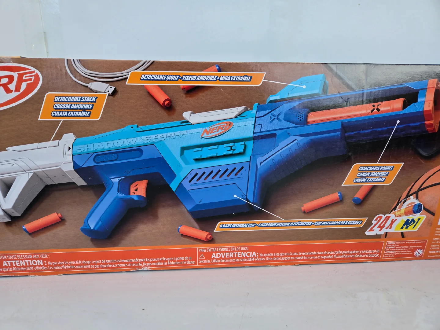 Nerf rifle  n series blaster and dart 4 available image indicator(4)