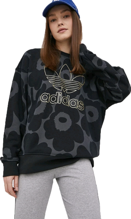 Adidas x Marimekko Sweatshirt With Golden Trefoil Size M