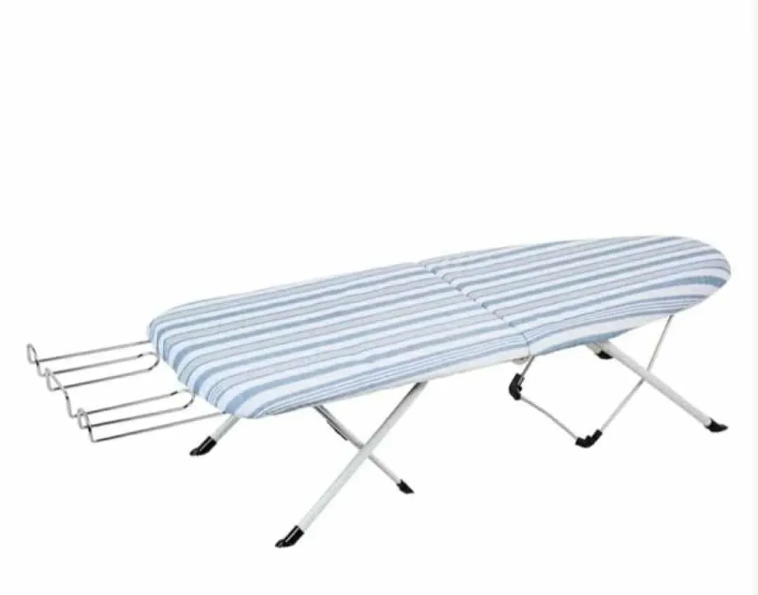 Striped Ironing Board w/ Folding Legs thumbnail