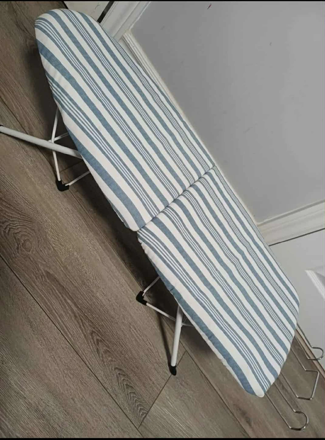 Striped Ironing Board w/ Folding Legs - photo 2
