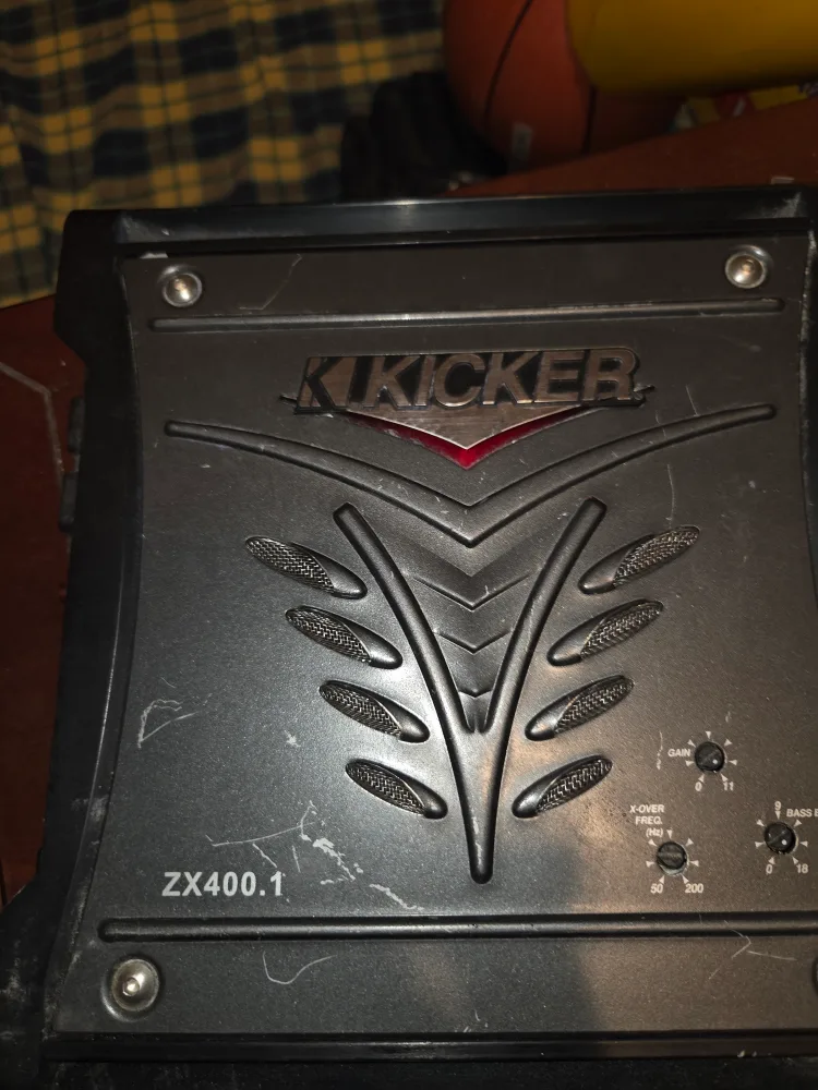 Kicker ZX400.1 Car Amplifier image indicator(5)