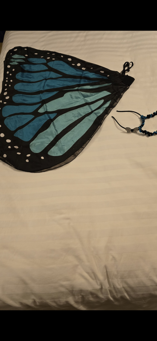 Butterfly Wings Costume with Headband - photo 2
