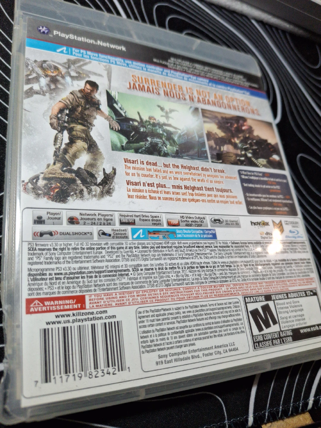 Killzone 3 for PlayStation 3 (PS3) - photo 3