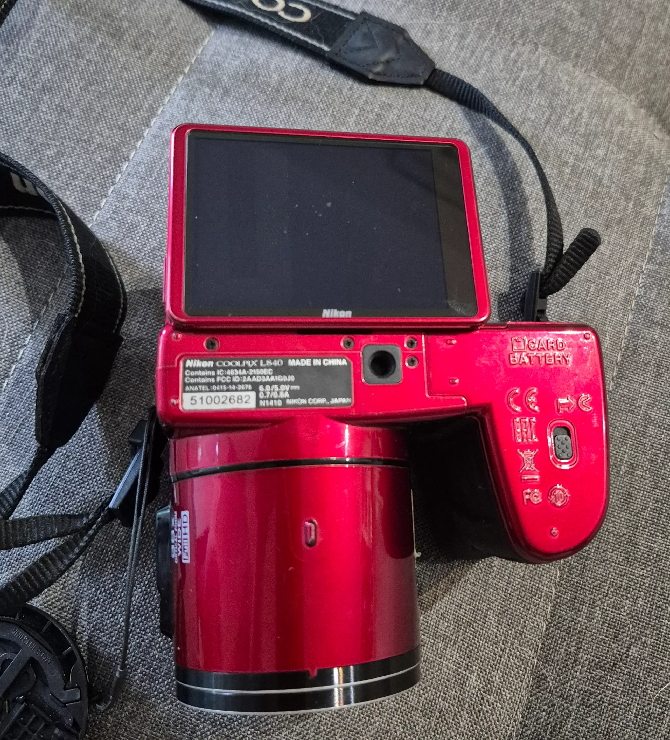 Nikon COOLPIX L840 Digital Camera - Red image indicator(3)