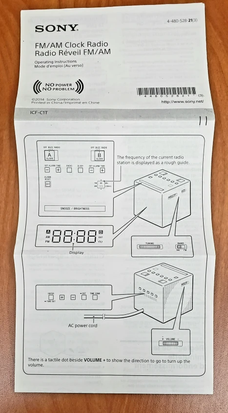 Sony ICF-C1T FM/AM Clock Radio - photo 5