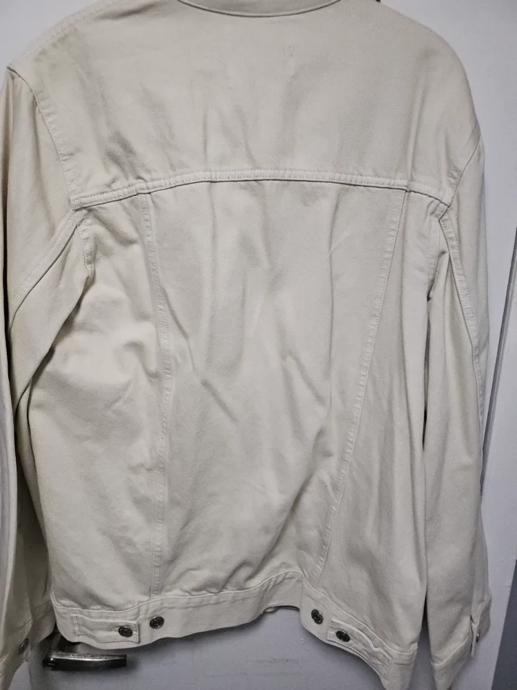 Weekday Beige Denim Jacket Size M image indicator(2)