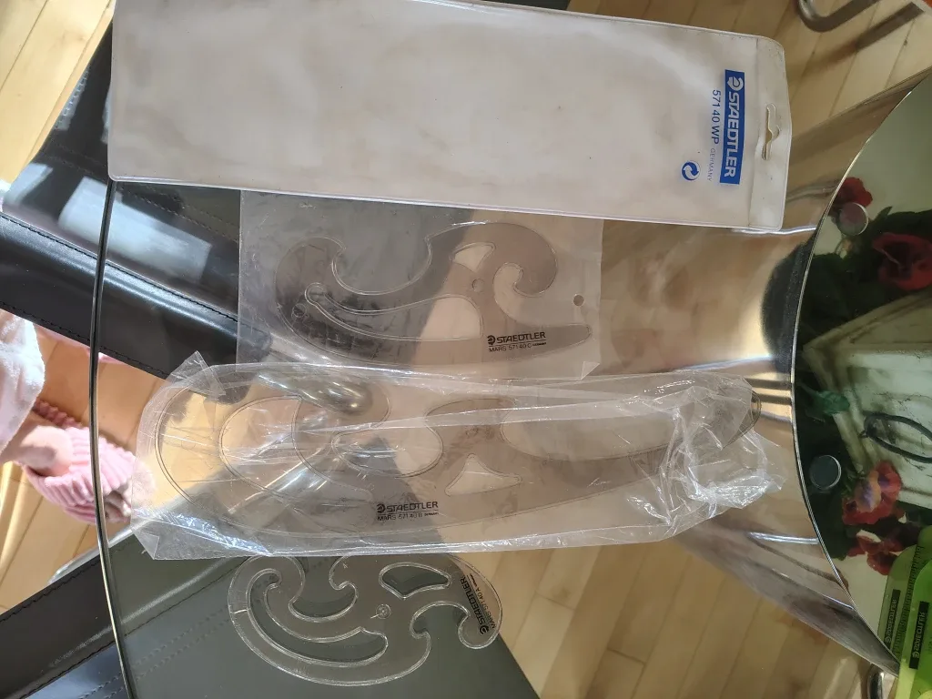 Staedtler & Pickett Drafting Templates Lot image indicator(3)