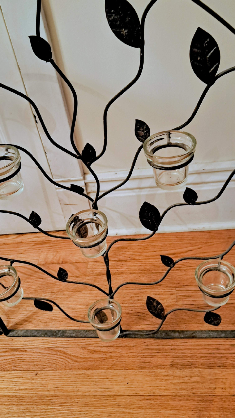 Fireplace Tea Light Screen- Holds 10 Candles - photo 2