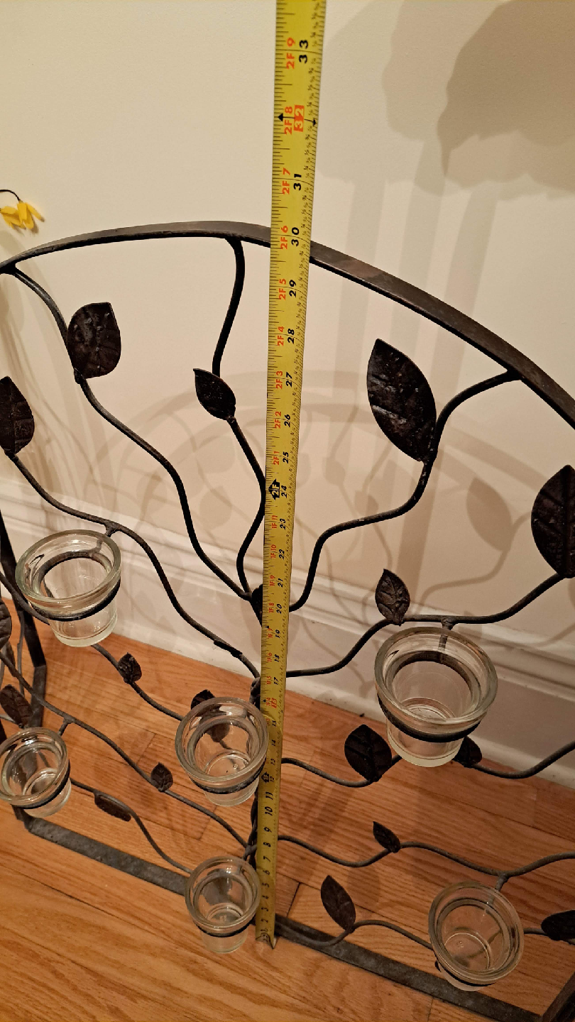 Fireplace Tea Light Screen- Holds 10 Candles - photo 4