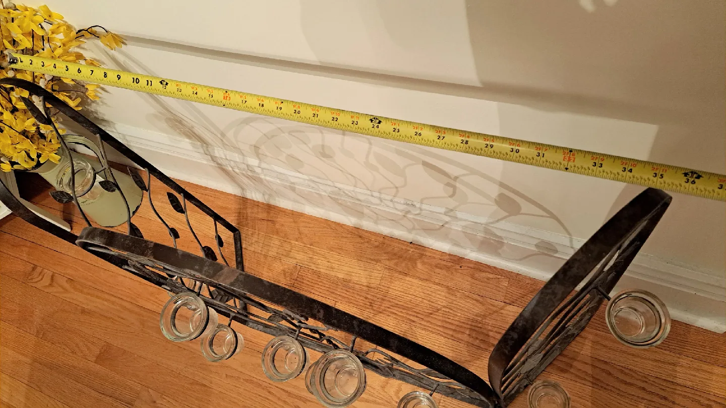 Fireplace Tea Light Screen- Holds 10 Candles image indicator(6)