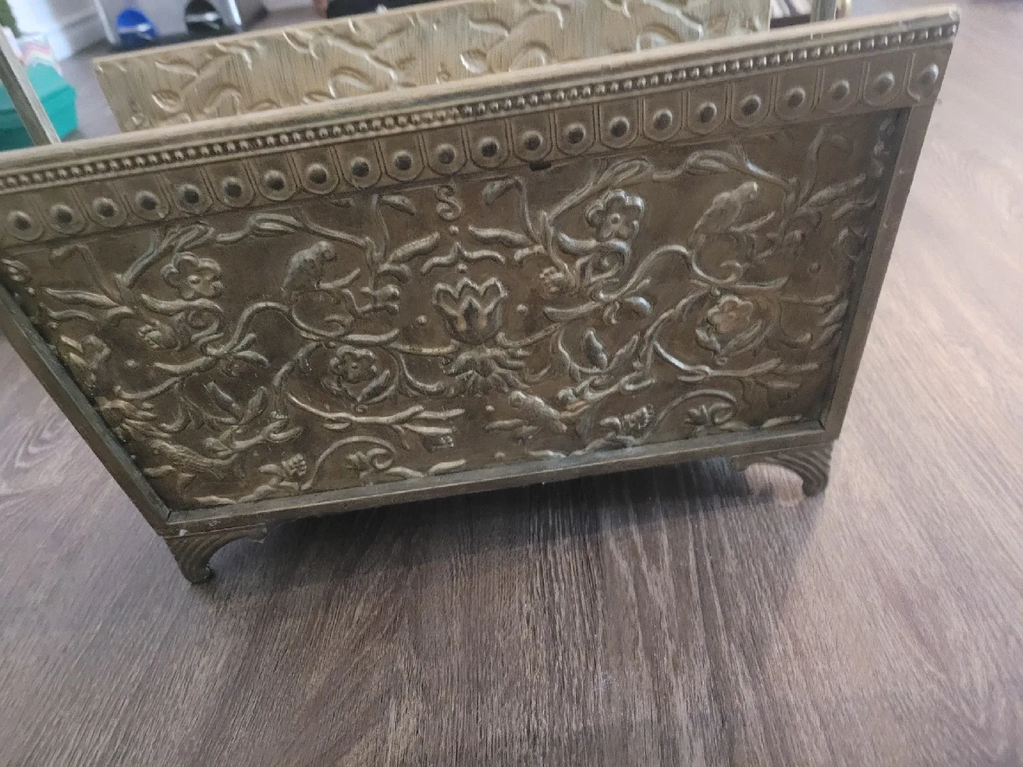 Decorative Metal Magazine Holder thumbnail