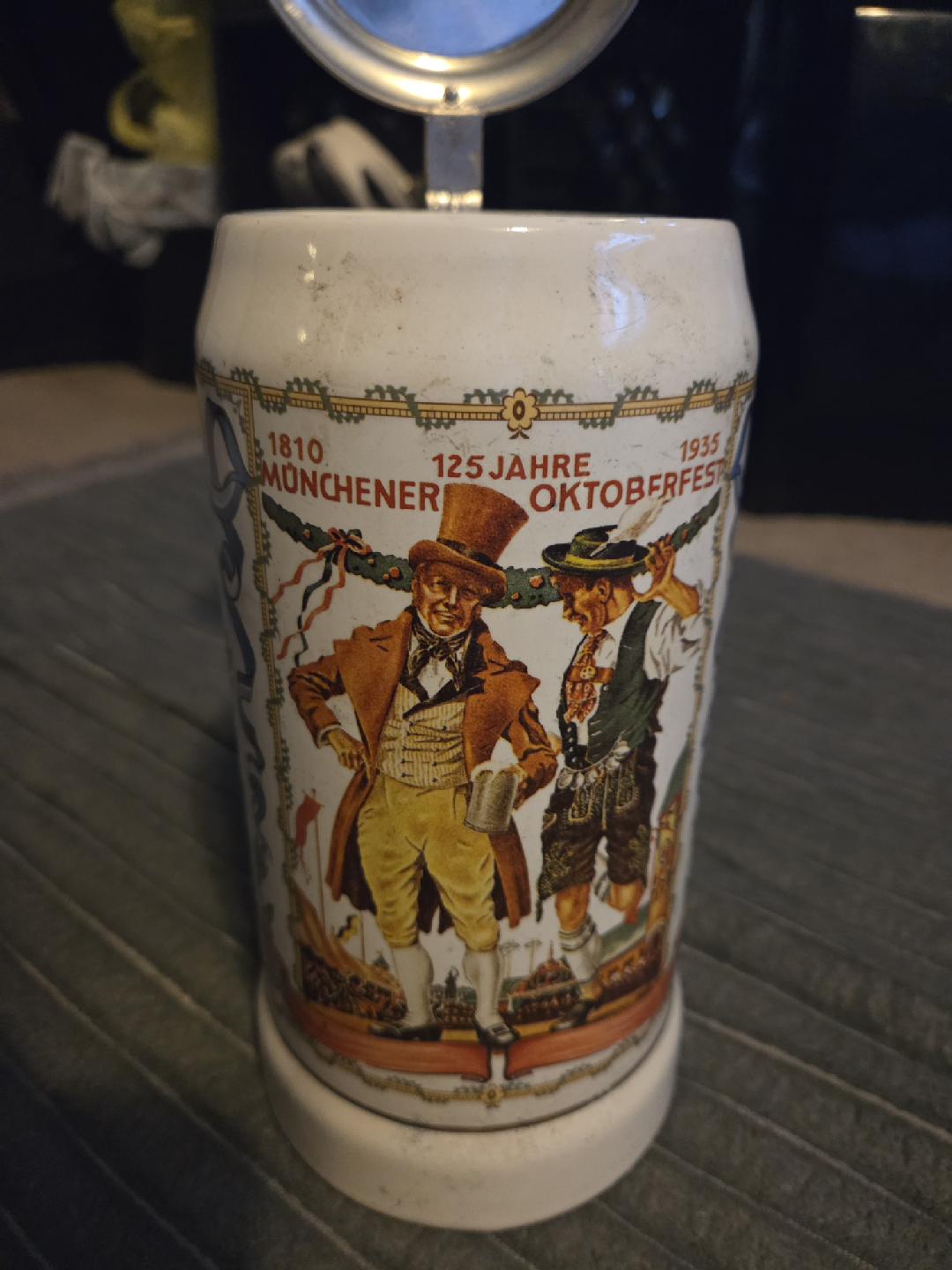 Vintage Oktoberfest Beer Stein