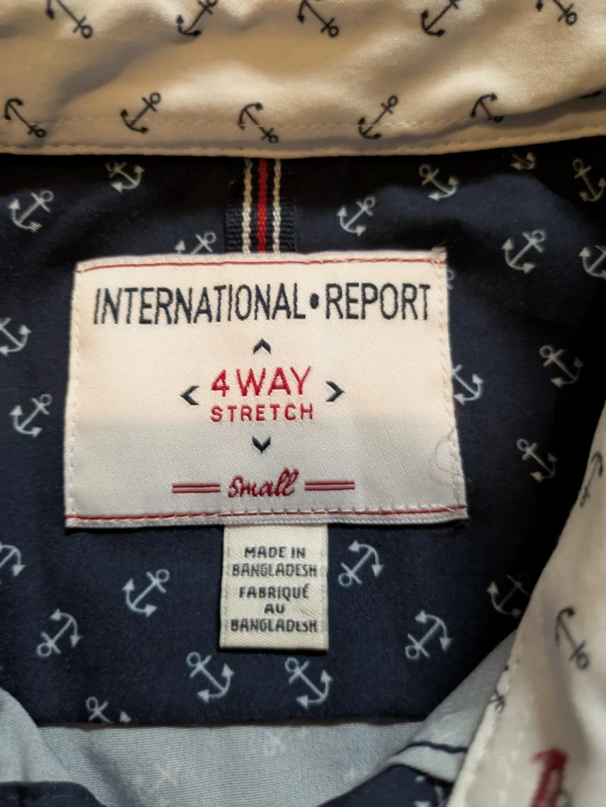 International Report Anchor Print Shirt - Size Small image indicator(2)