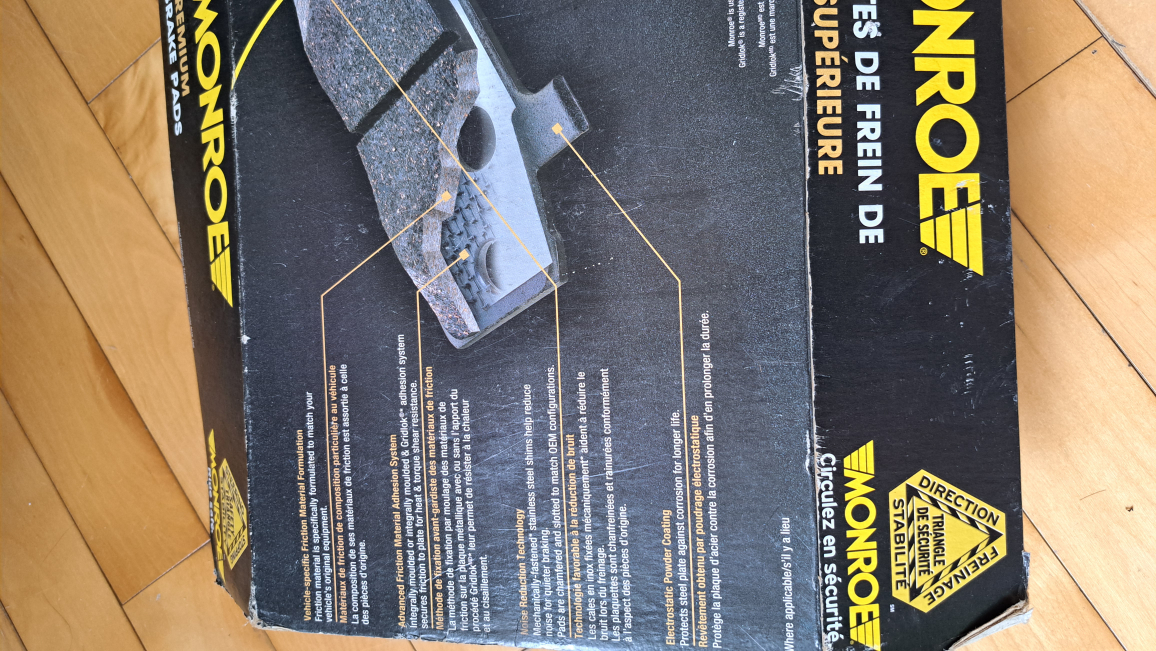 Monroe Premium Brake Pads - New in Box - photo 3