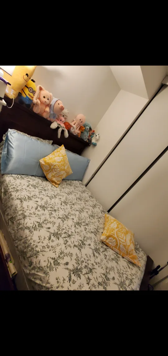 complete bed with box and mattress PICK UP only thumbnail