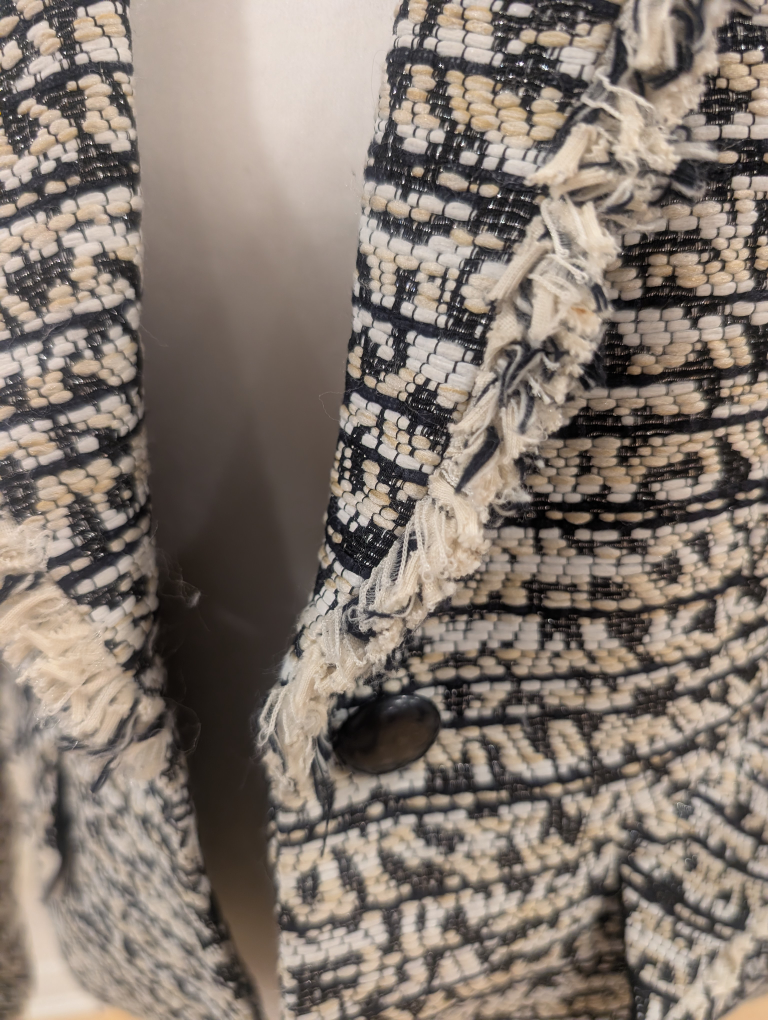 Nanette Lepore Tweed Blazer - Size 8 - photo 3