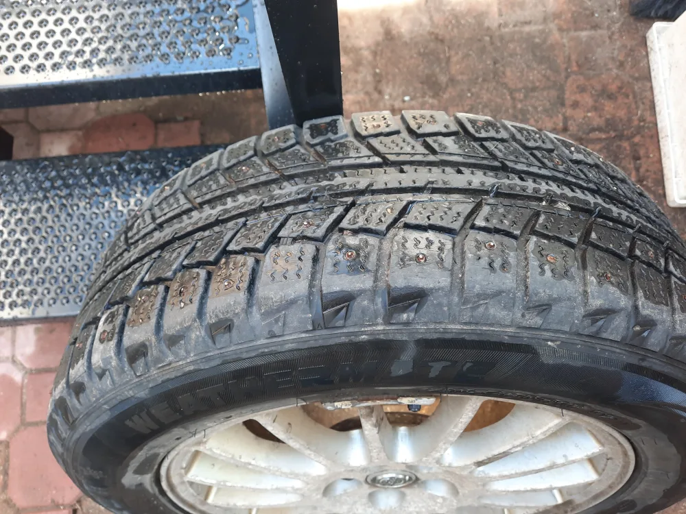 All terrain 205/60R16 tires with rims - $175 (Vancouver) image indicator(3)