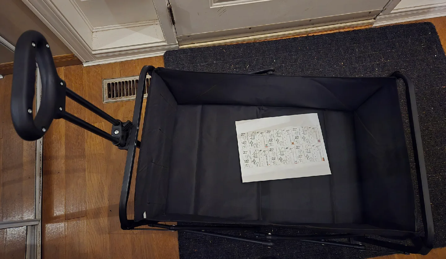 Foldable Wagon Cart - Black image indicator(2)