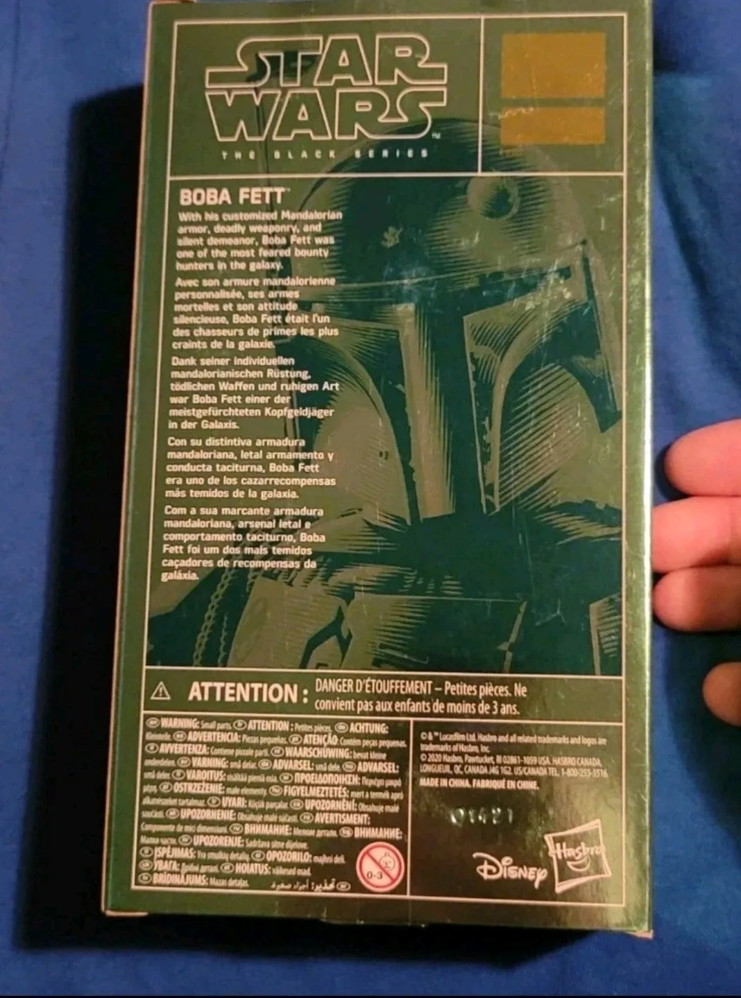 Star Wars Boba Fett Carbonized Graphite Figure image indicator(2)