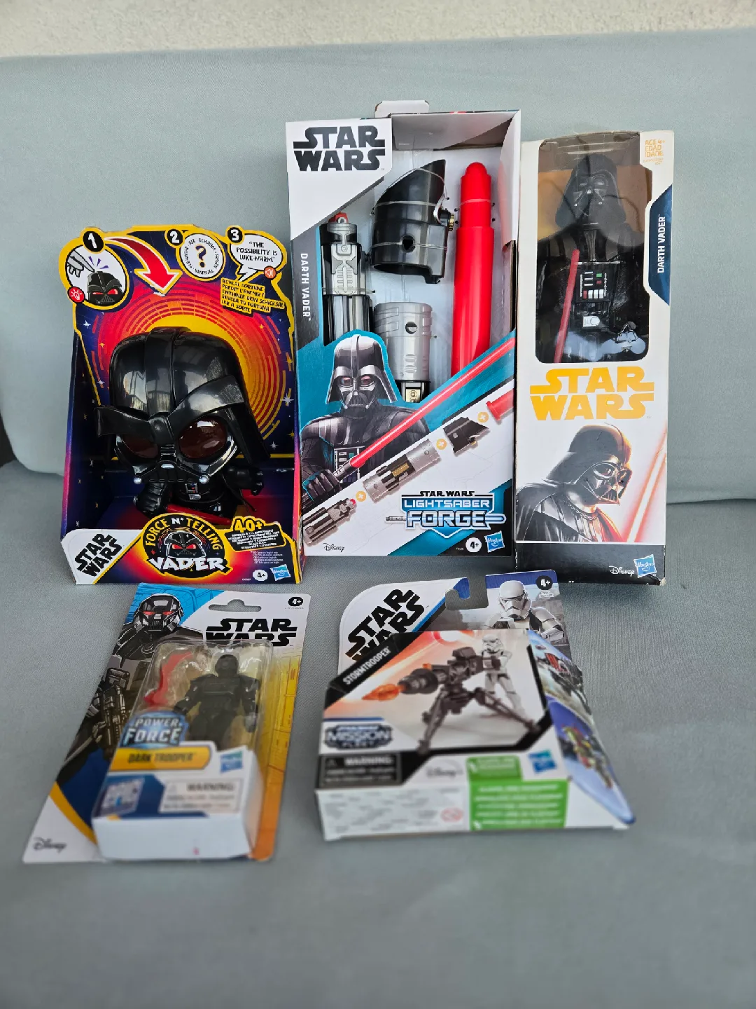 5 x new star wars darth Vader toy lot giftable image indicator(2)