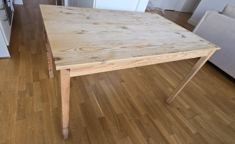 IKEA Solid Wood Dining Table , 2 chairs included. - photo 2