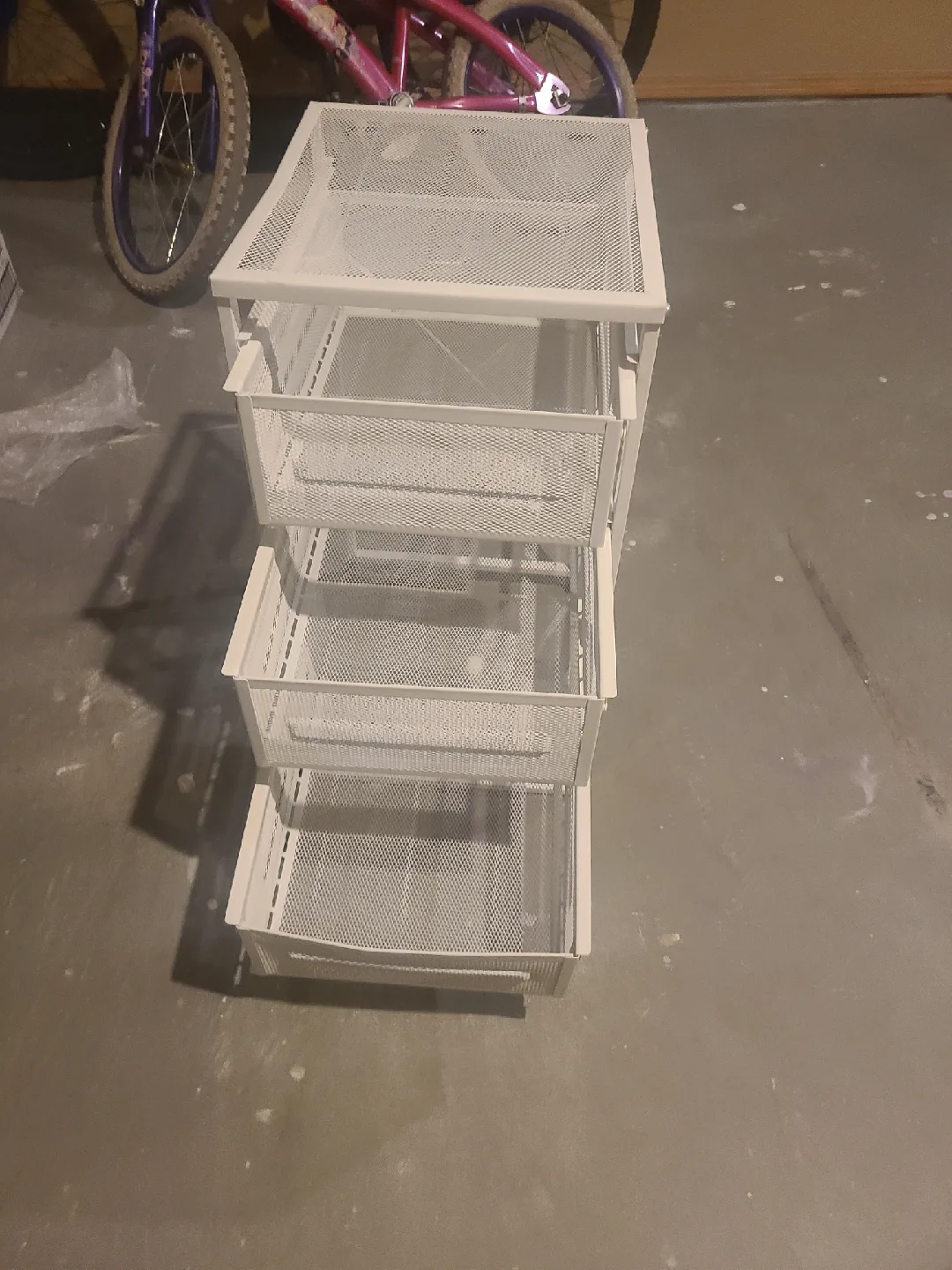 IKEA White Metal Storage Unit image indicator(2)