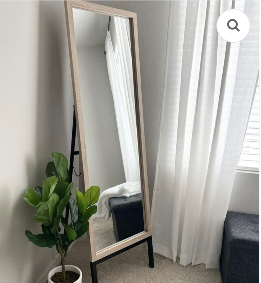 Full Length Standing Mirror - 66" x 20"