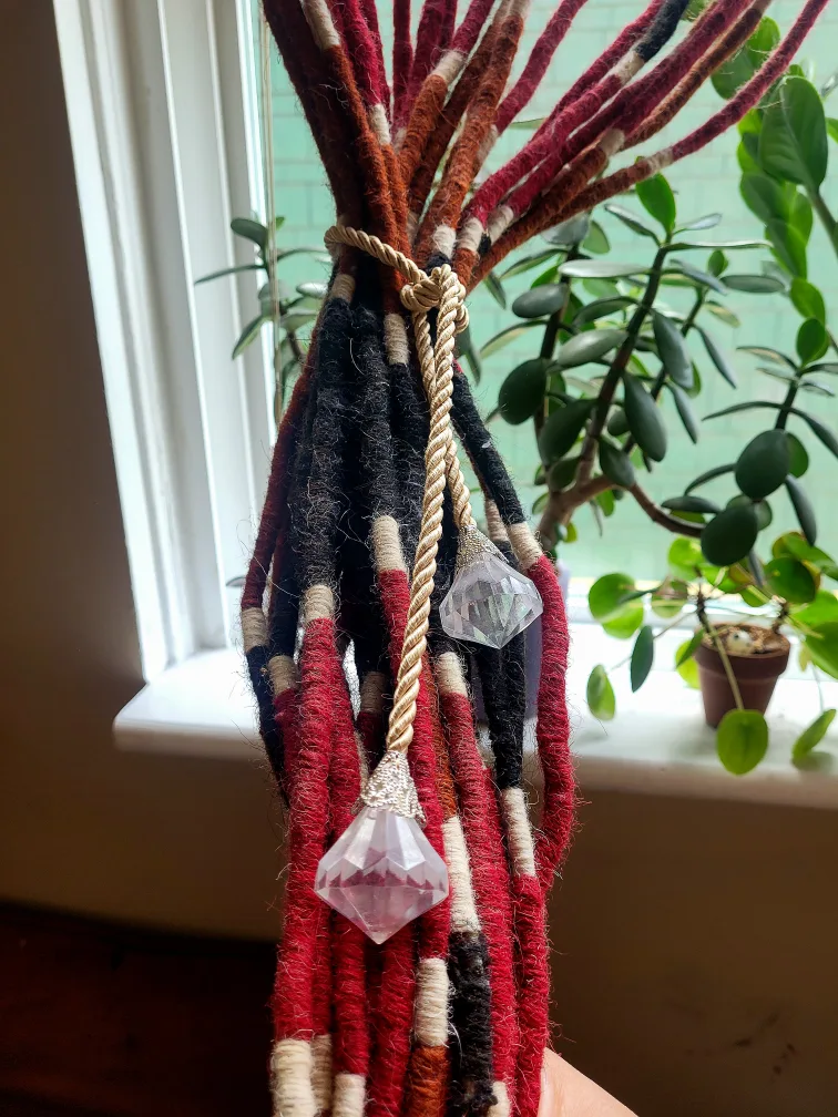 Antique Persian Wool Curtain image indicator(3)