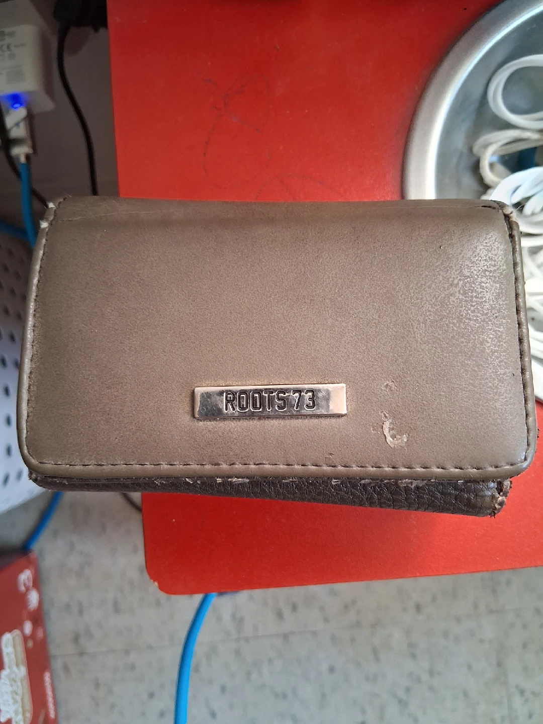 Roots 73 Brown Wallet