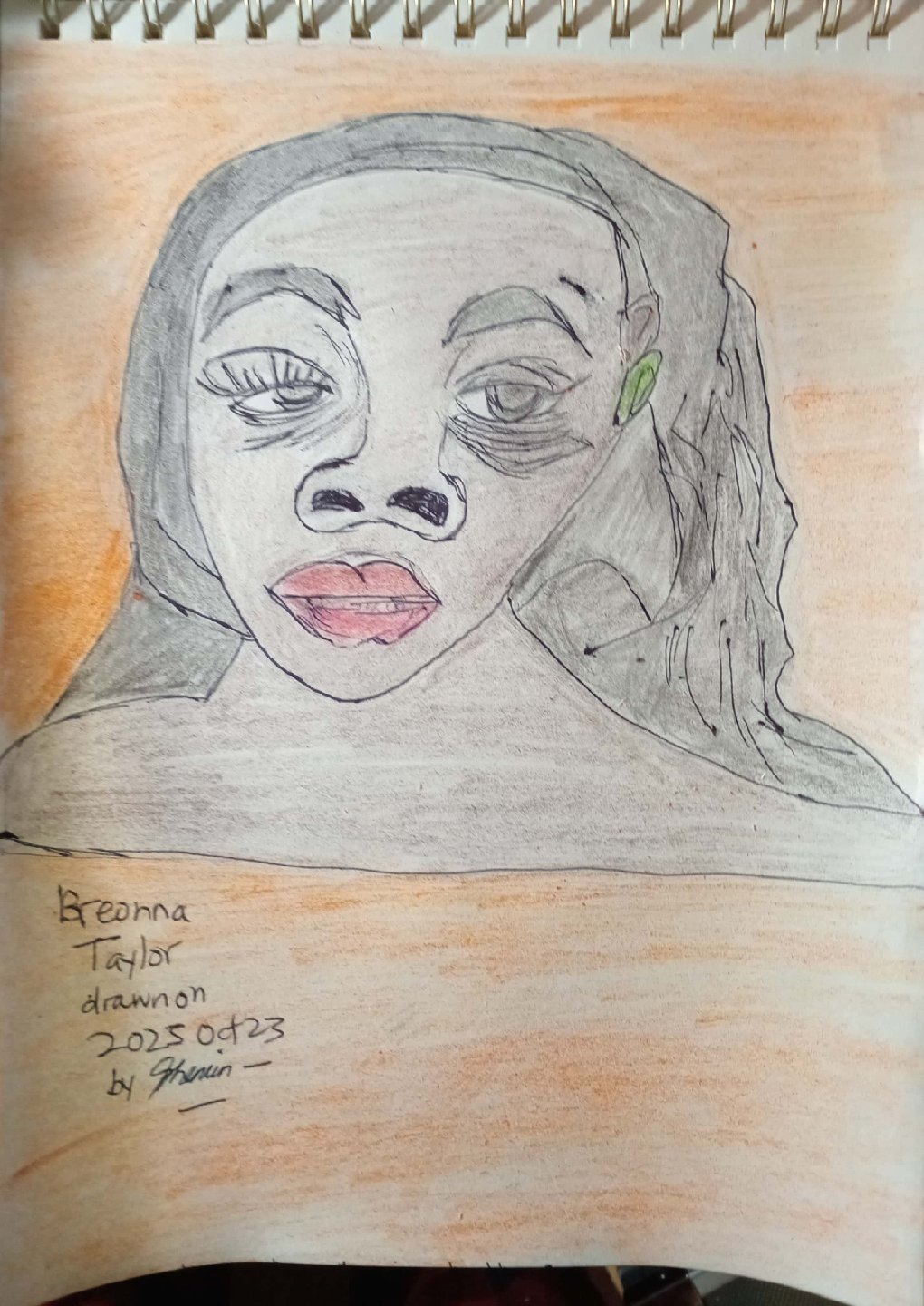 Breanna Taylor Drawing Illustration by custom artist #art - photo 2
