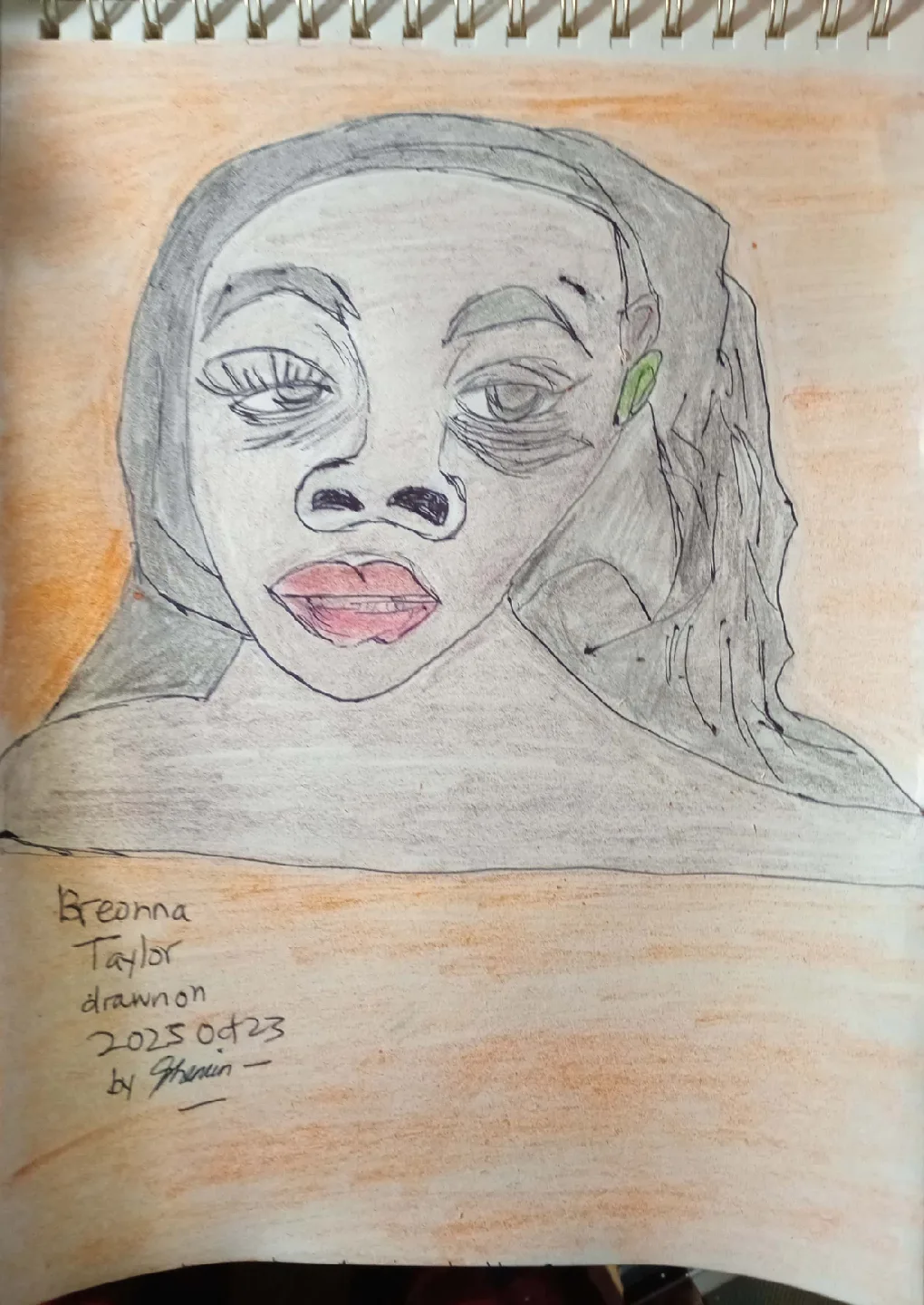 Breanna Taylor Drawing Illustration by custom artist #art image indicator(2)
