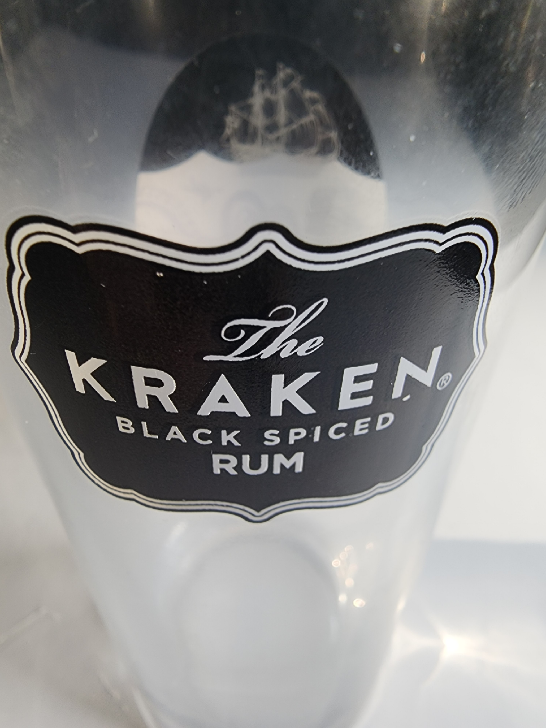 Kraken Black Spiced Rum Glass - photo 2