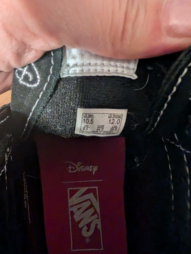 Vans x Disney 100 Sk8-Hi - US Men's 10.5 - photo 5